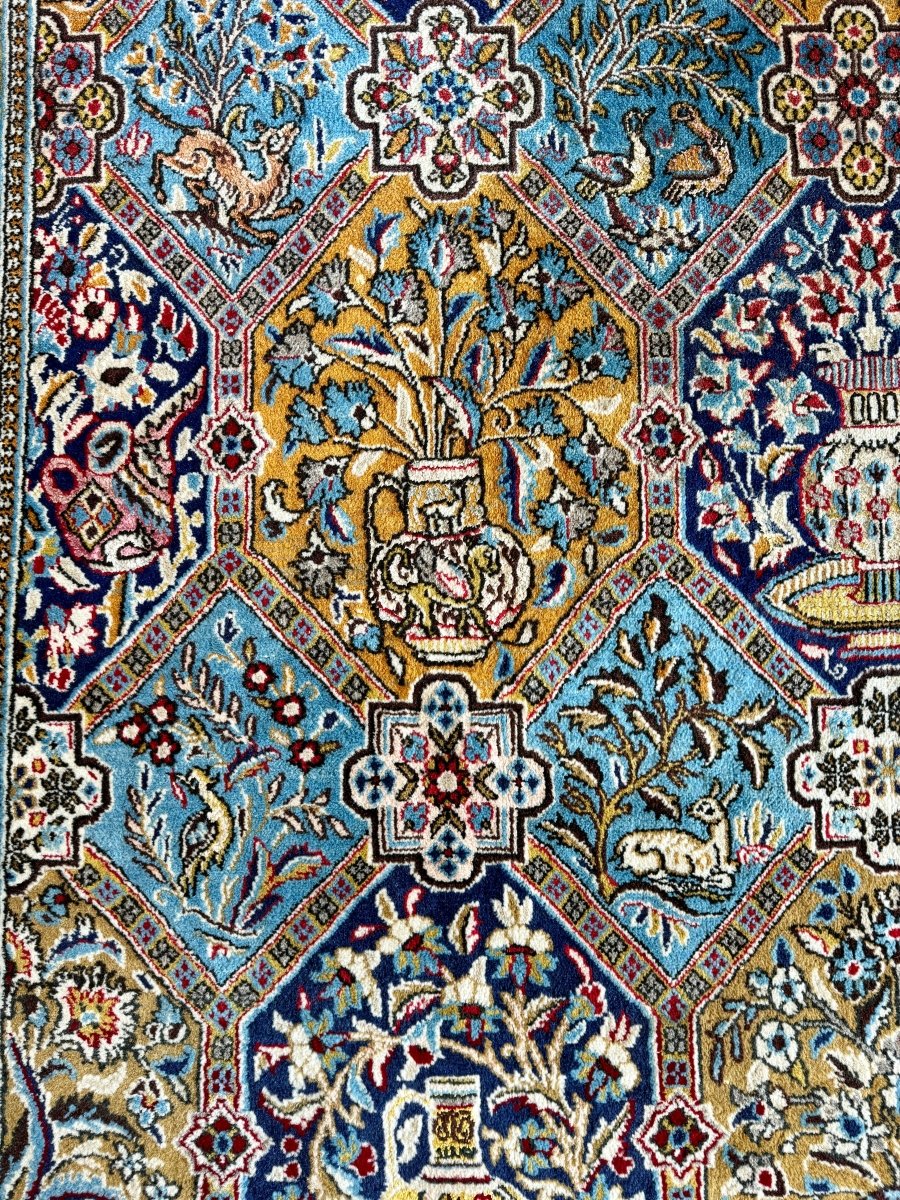Persischer Qom Teppich | 221 x 340 cm