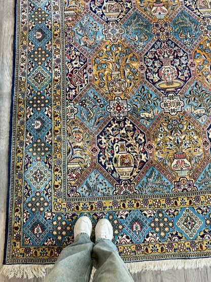 Persischer Qom Teppich | 221 x 340 cm