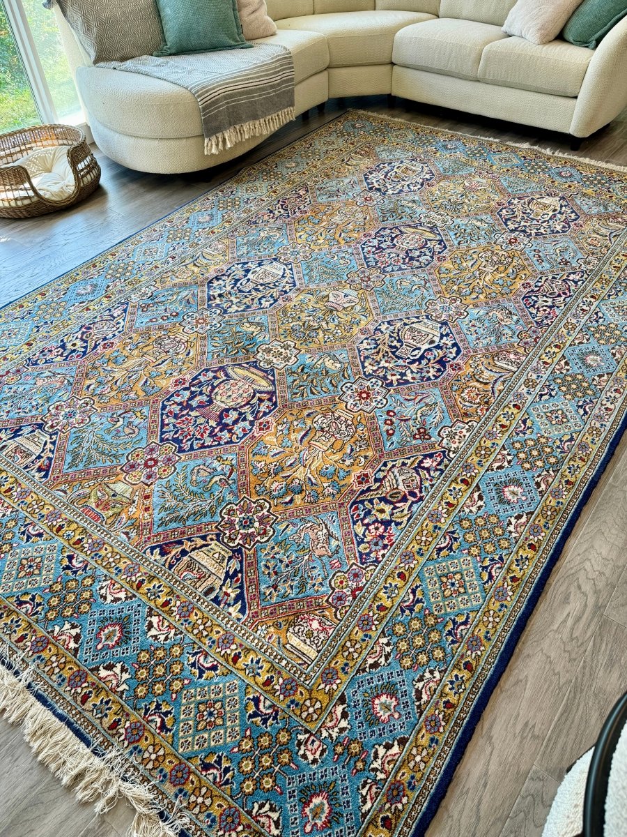 Persischer Qom Teppich | 221 x 340 cm