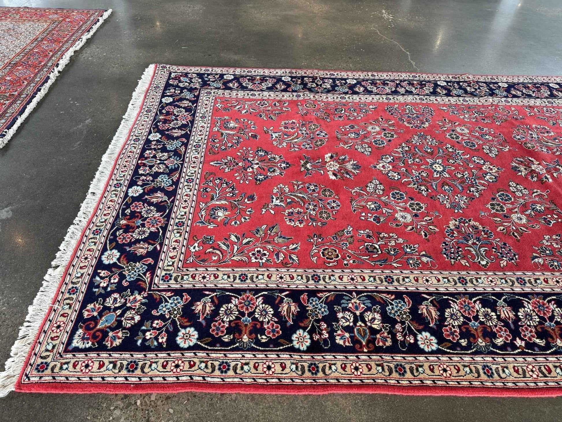 Persian Sarouk Rug | 6' 11" x 9' 10"