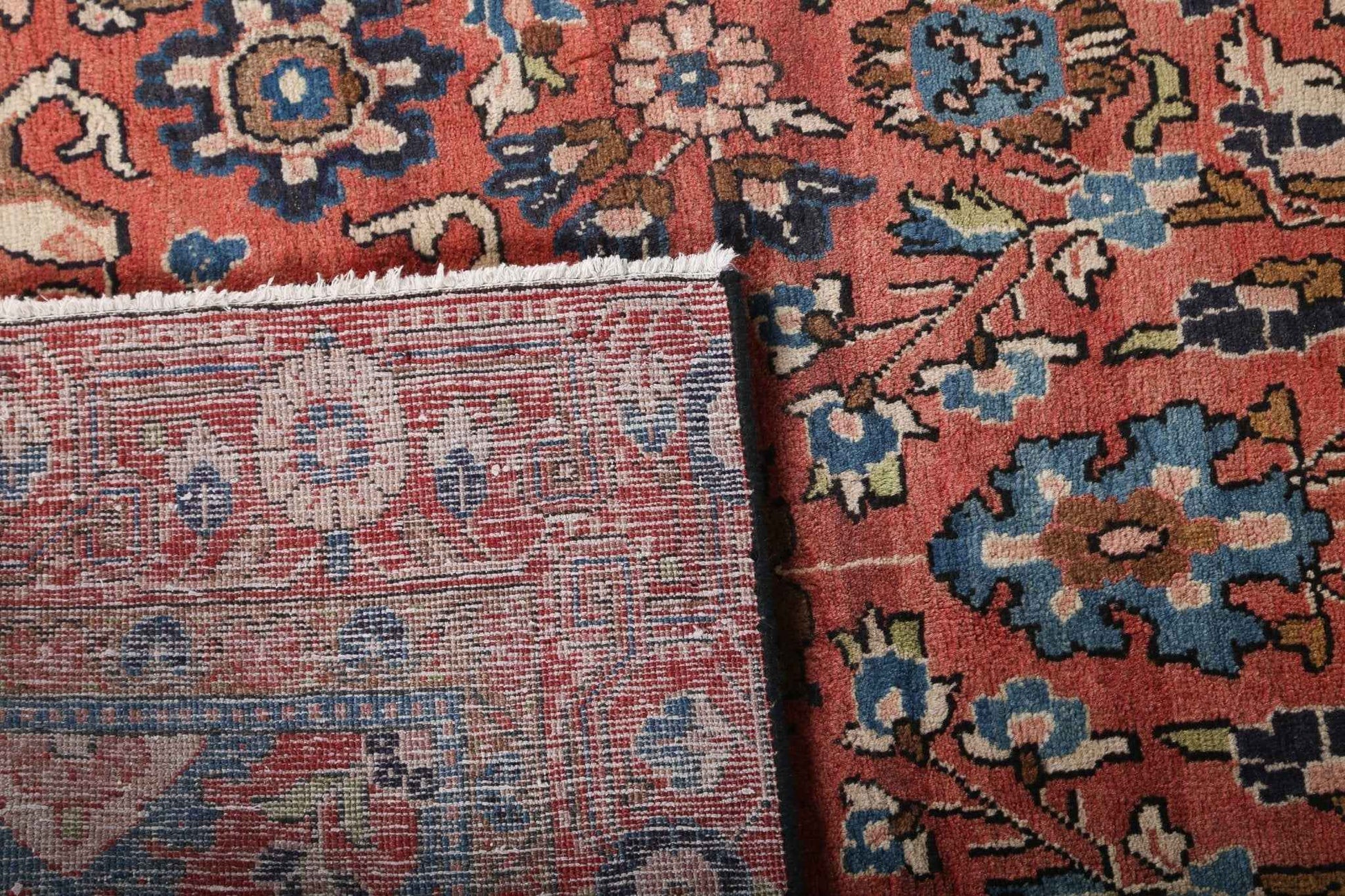 Persian Nanaj Runner Rug | 3' 11" x 9'
