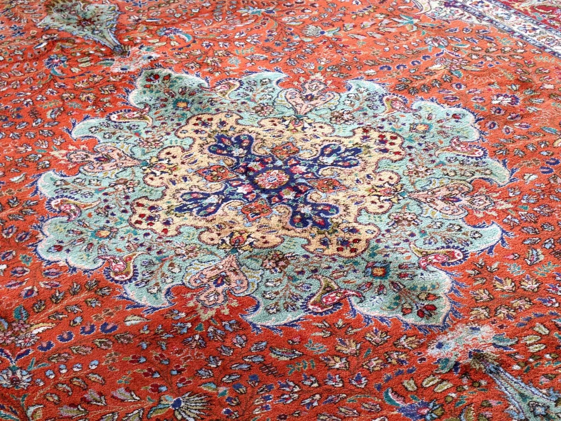 Persian Tabriz Rug | 10' x 13' 9"