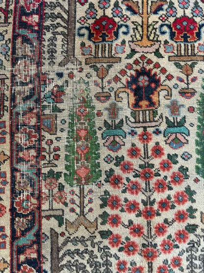 Persian Tabriz Rug | 6' 6" x 8' 10"