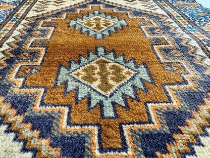 Persian Turkmen Rug | 1' 10” x 2' 7"
