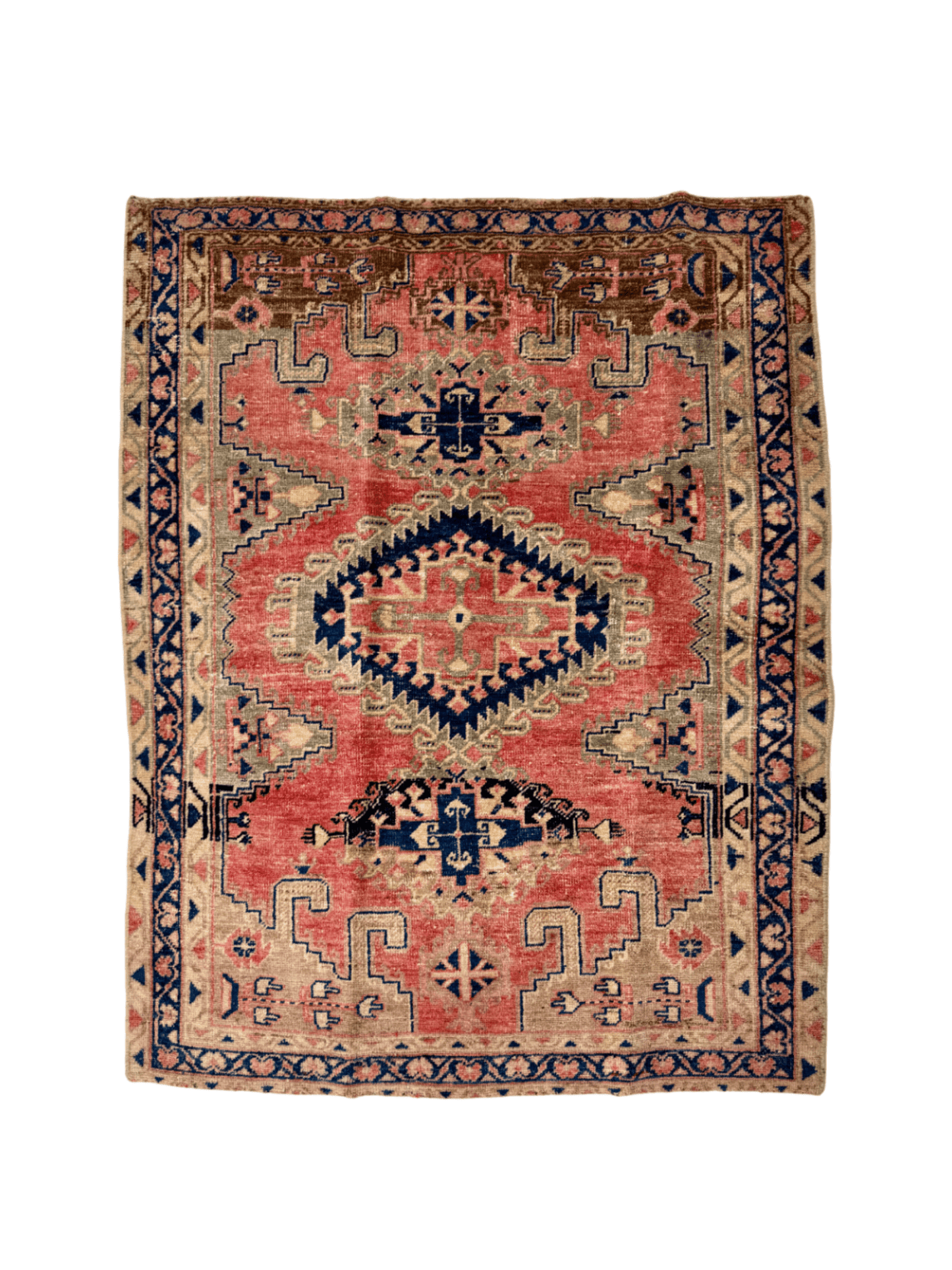Persian Viss Rug | 4’ x 5'