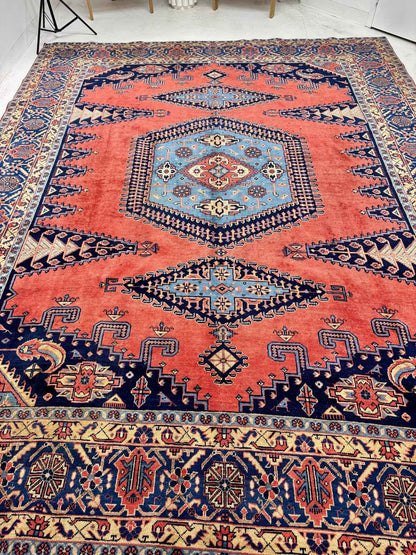 Persian Viss Rug | 9' 6” x 11' 11"