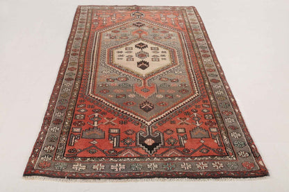 Persian Zanjan Rug | 4' 3" x 7' 10"