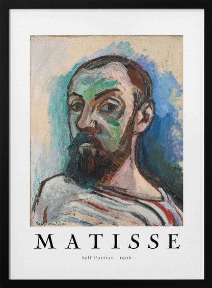 Wall art Self Portrait 1906 Poster