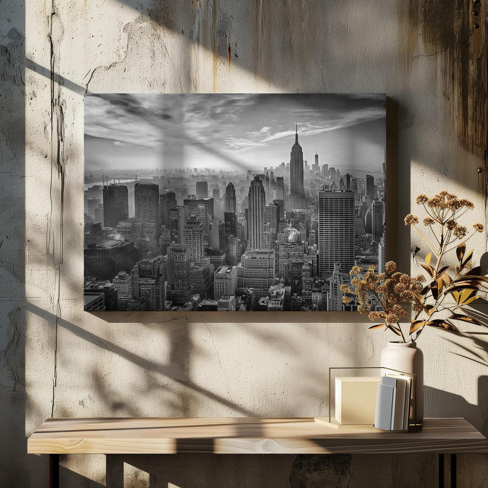 Wall art Hazy Gotham NY