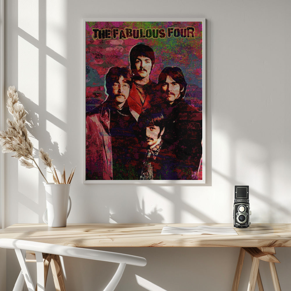 Wall art Fabulous Four
