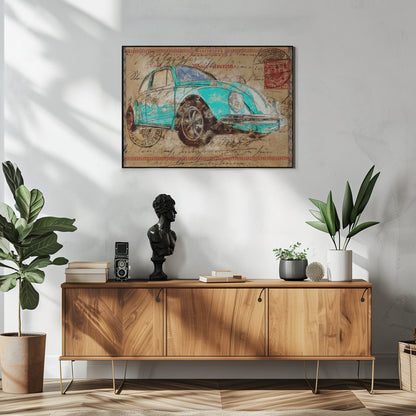 Wall art Art Volkswagen