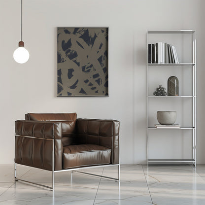 Wall art Abstract Brush Strokes 399Y