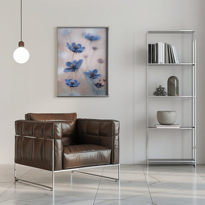 Wall Art Cosmos blue