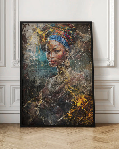 Wall art African Art Illustration Wallart 067
