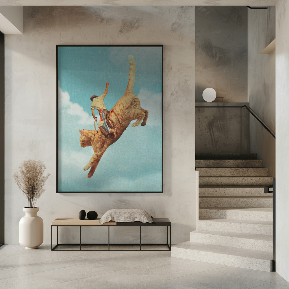 Wall Art Meehaw  Rodio Cat