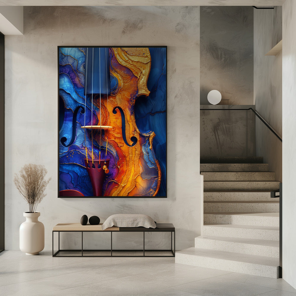 Wall art Music Violin 2 Canvas Print