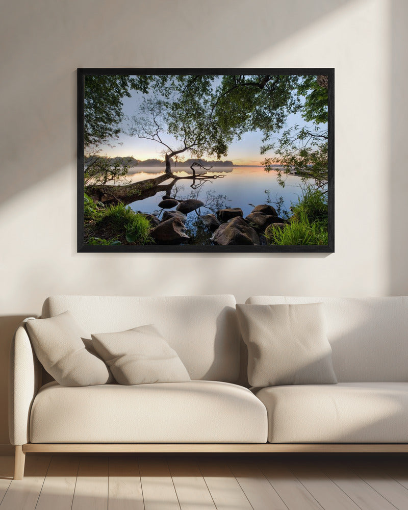 Wall art Lake view