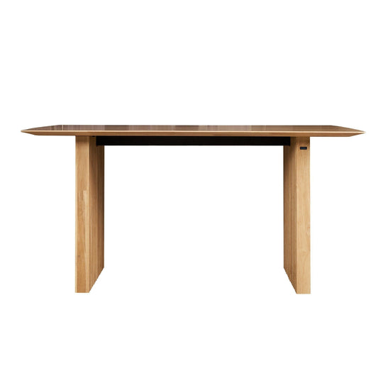 Plank 6-Seater Natural Oak Wood Dining Table