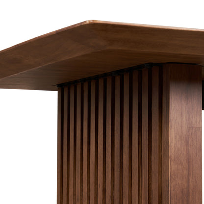 Plank 6-Seater Natural Oak Wood Dining Table