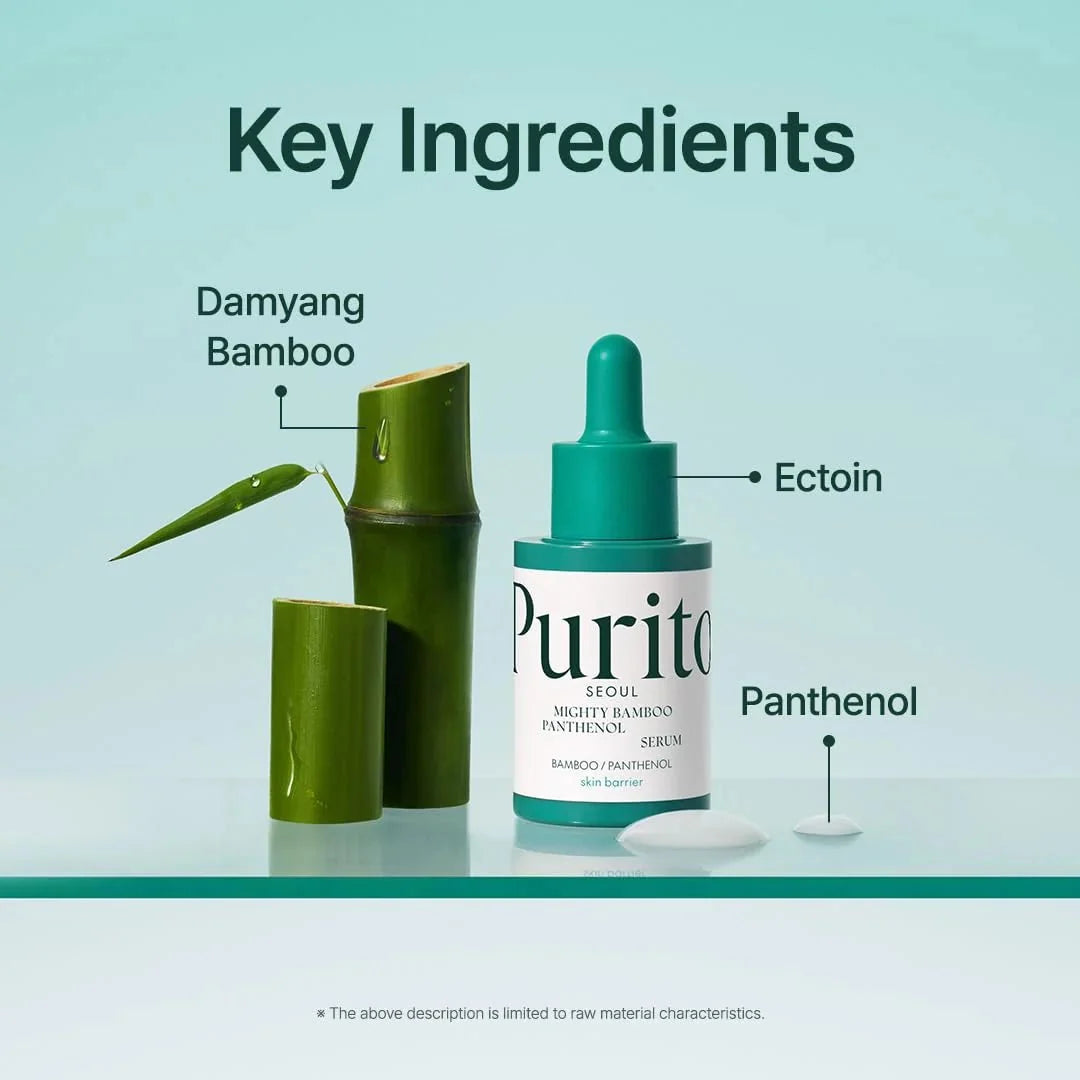 Purito Mighty Bamboo Panthenol Serum 30ml