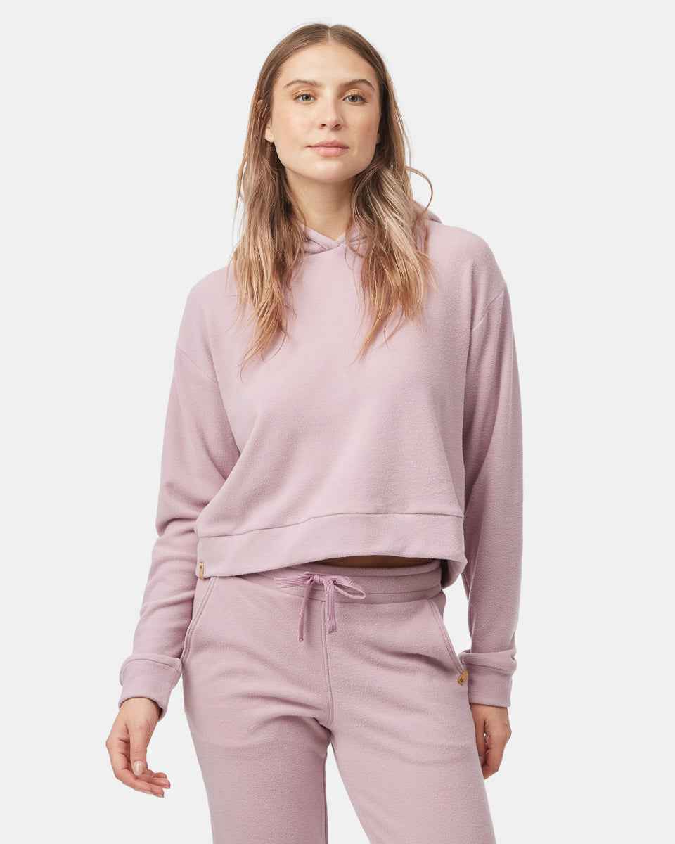 Luxe Cropped Hoodie