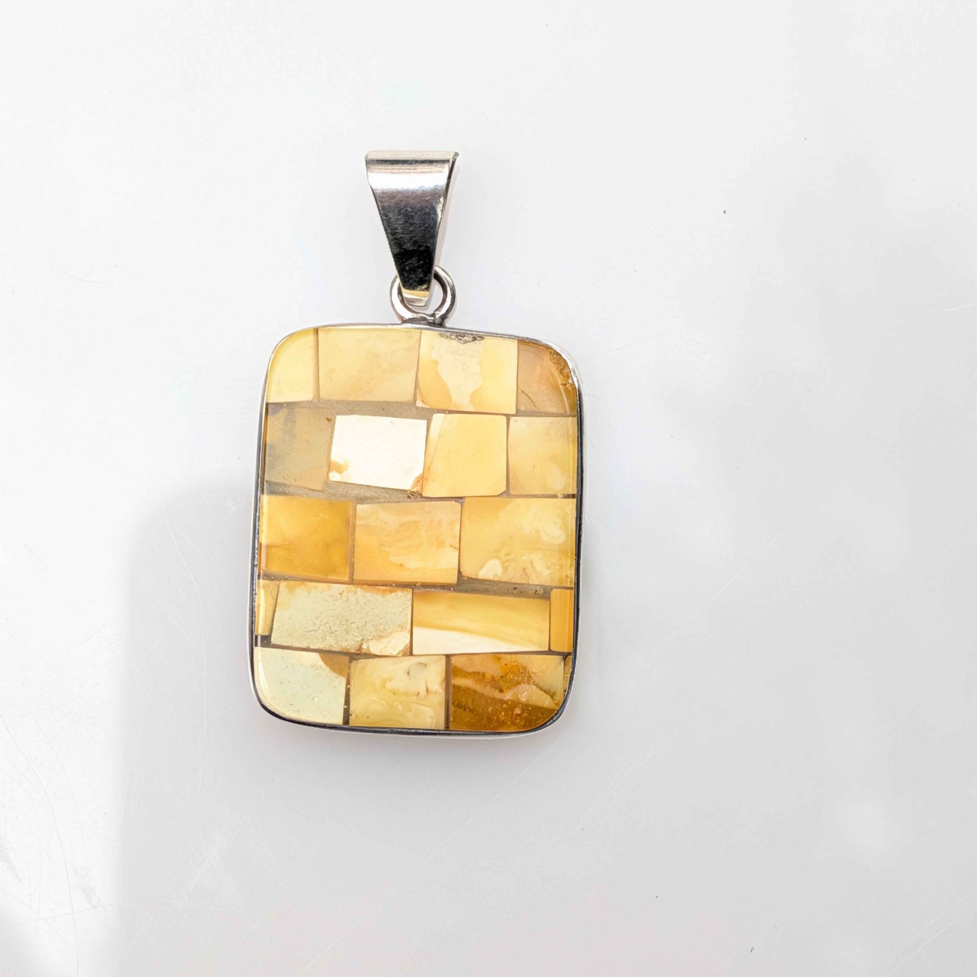 Temple of Light Pendant | Sterling Silver Baltic Amber | Tears of the Sun