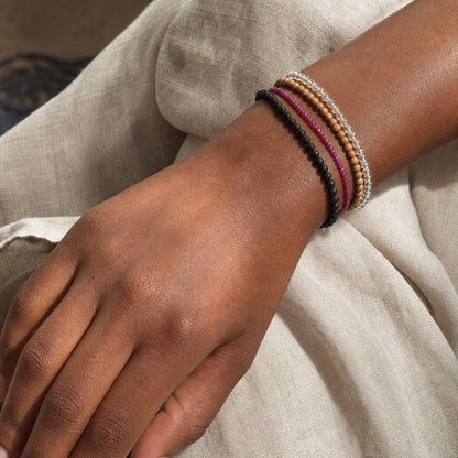 Ruby Bracelet - 2-3mm