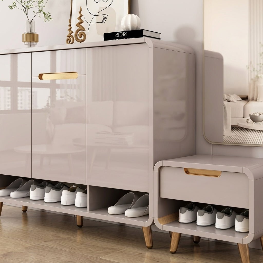 SC33 Ceramic Top Shoe Cabinet