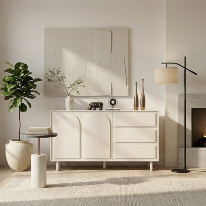SC53 White Shoe Cabinet