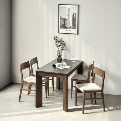 Scania Faux Marble Top Dining Table
