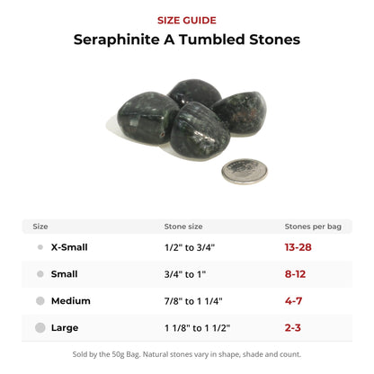Seraphinite A Tumbled Stones