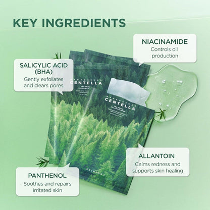 SKIN1004 Madagascar Centella Tea-Trica Relaxing Mask 24ml - 5 Masks