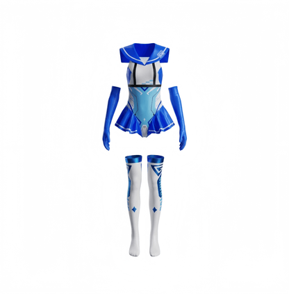 Japanese Anime Girl Spandex Swimwear Racing Suit Wet Suit Race Queen Costume
