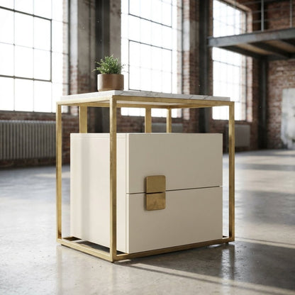 Sterling Luxury Upholstered Storage Bed with Hydraulic Lift and Side Drawers