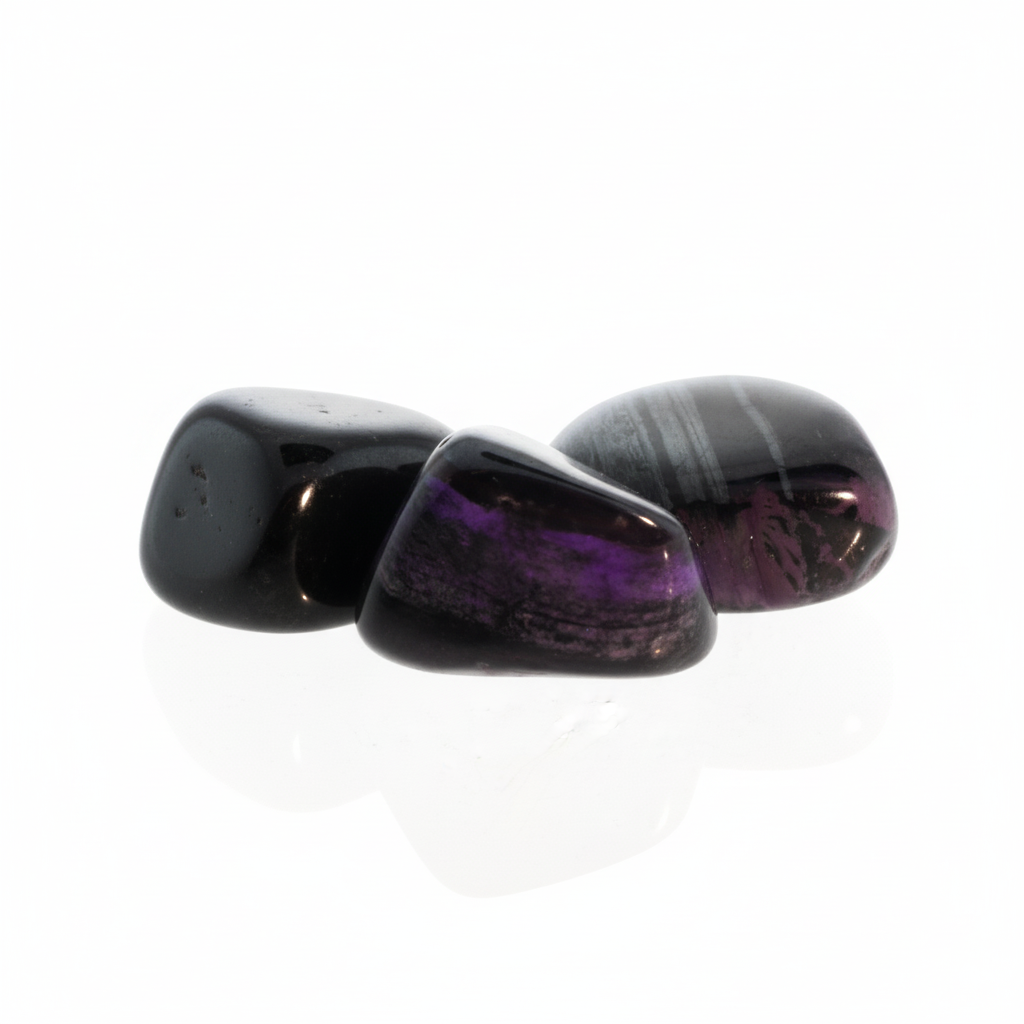 Sugilite E Tumbled Stones - 3 Pack