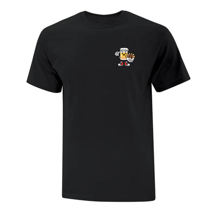 T-shirt "Recette du bonheur" imprimé