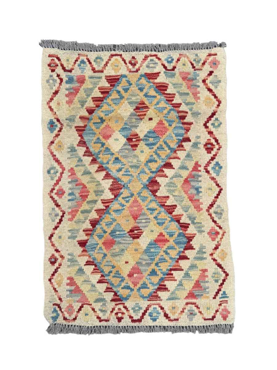 Tiny Afghan Kilim | 2' 1" x 3'