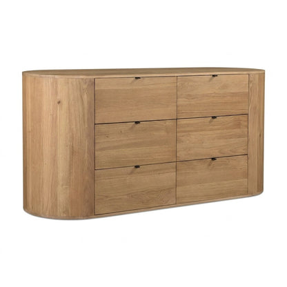 Colin Top-Grain Leather Bed with Matching Nightstand and Dresser