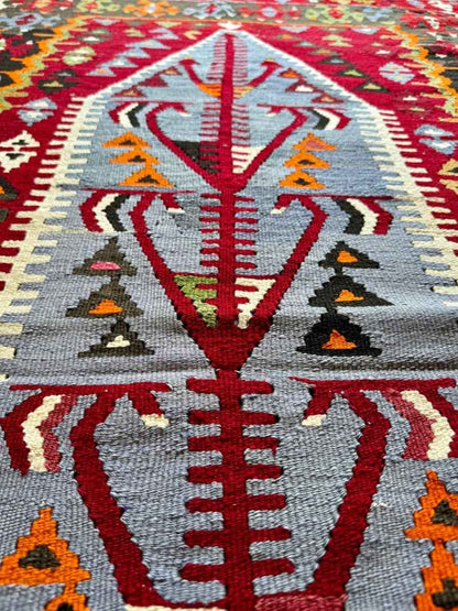 Turkish Uşak Eşme Kilim | 3' 3" x 6'