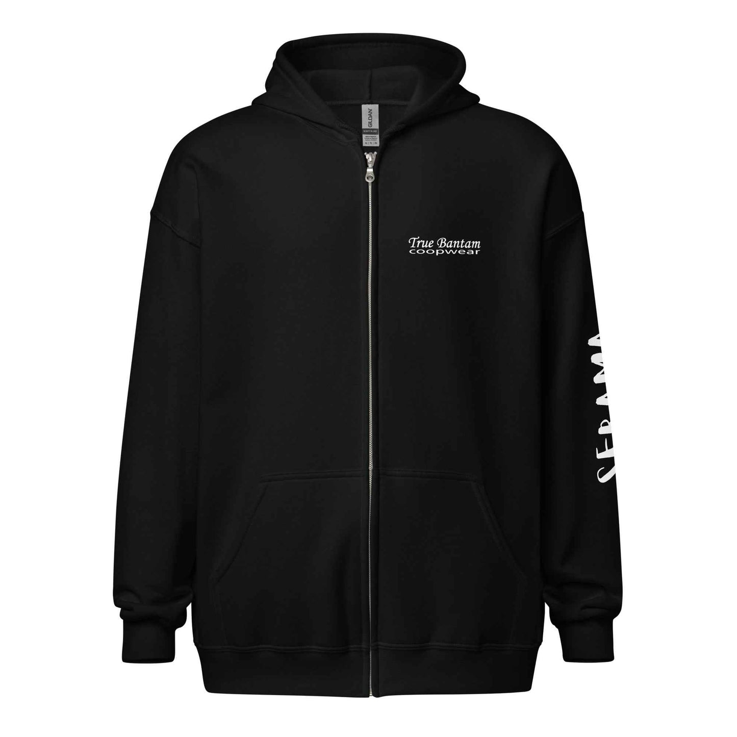 Serama Unisex heavy blend zip bunny hug (hoodie)