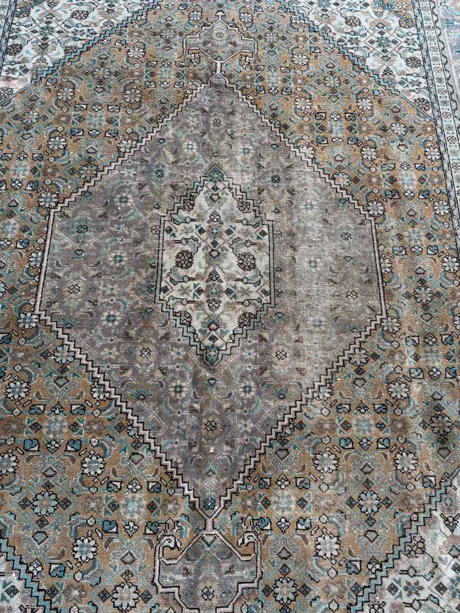 Vintage Ardabil Rug | 6' 11"	x 9' 5"