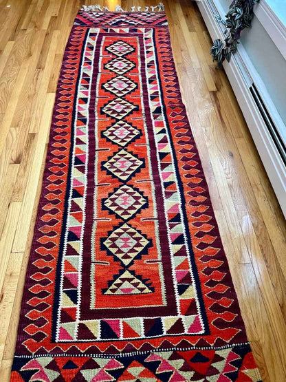 Vintage Herki Runner | 2' 8" x 10