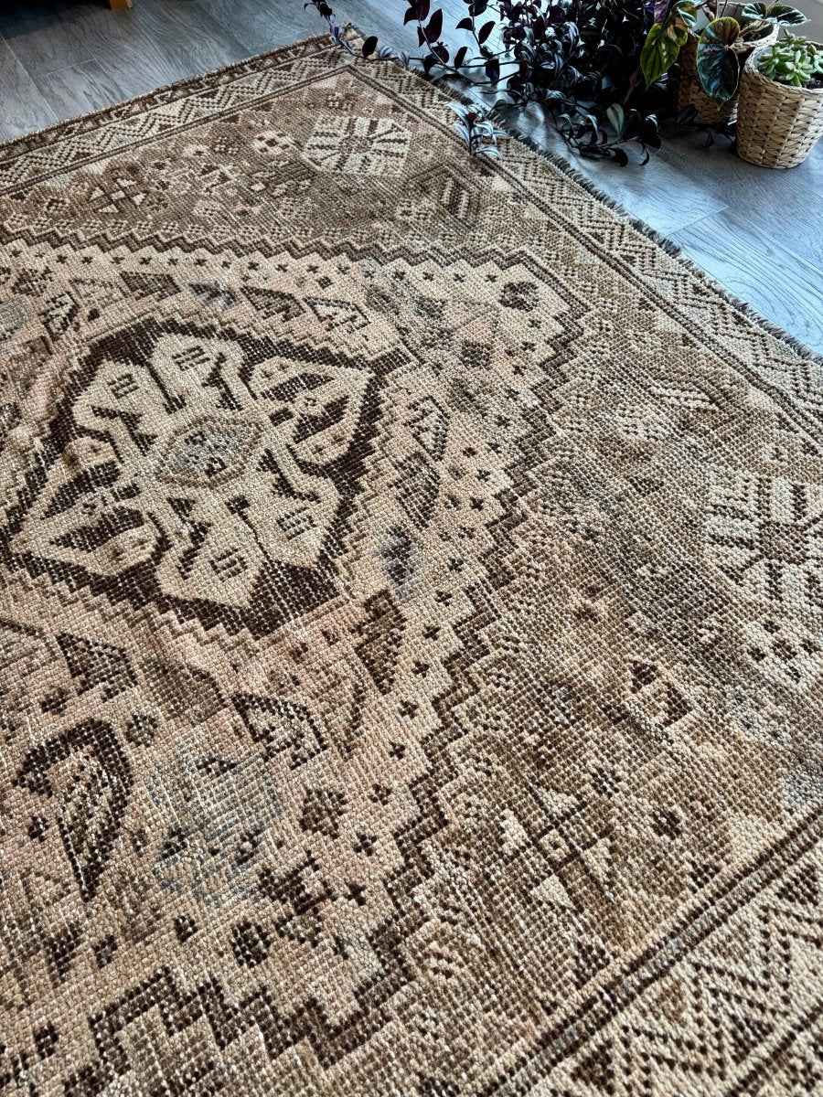 On hold for a client - Vintage Shiraz Rug | 5' 7" x 7' 10"