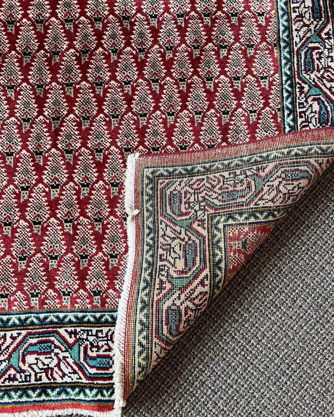 Vintage Tabriz Teppich | 5' x 3"