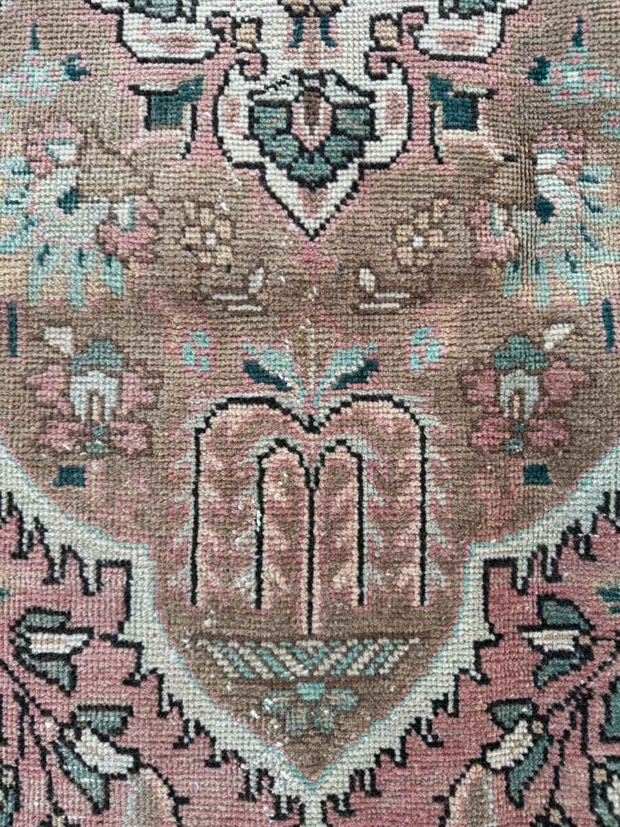 On hold for Kristen | Vintage Tabriz Rug | 6' 4" x 10'