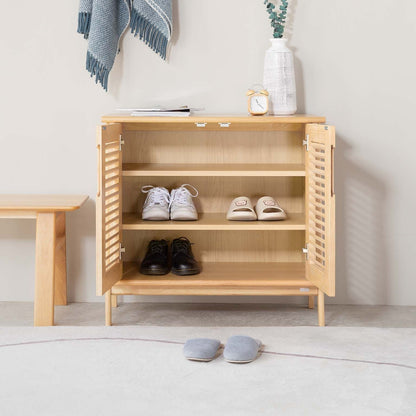 Vline 601 Natural Oak Wood Shoe