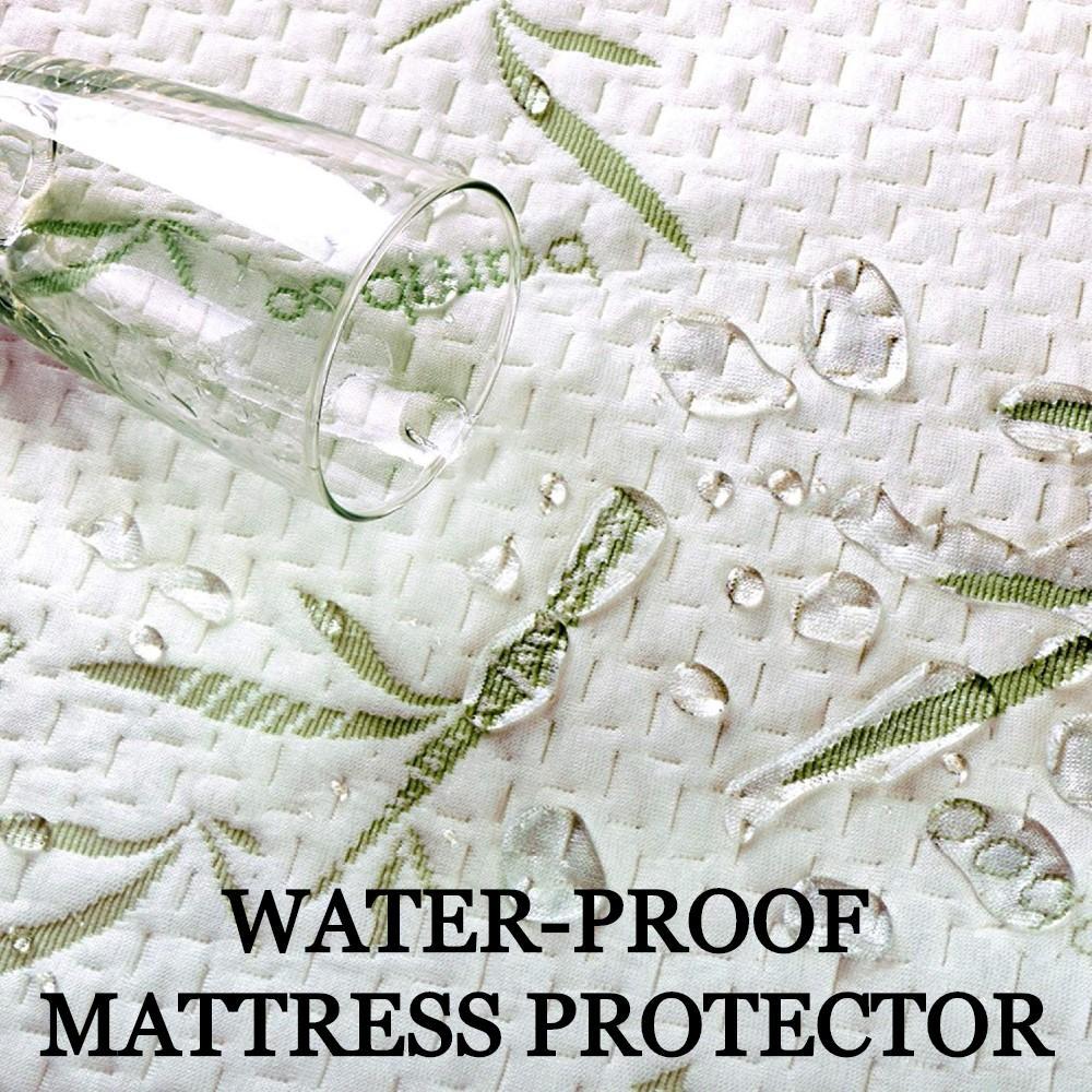 UltraFlex® RADIANCE - Hochdichter Naturschaumstoffmantel, kühlendes Gel, umweltfreundliche orthopädische Matratze mit mehreren Wirbelsäulenstützzonen (Hergestellt in Kanada) - Mit wasserdichtem Matratzenschoner.